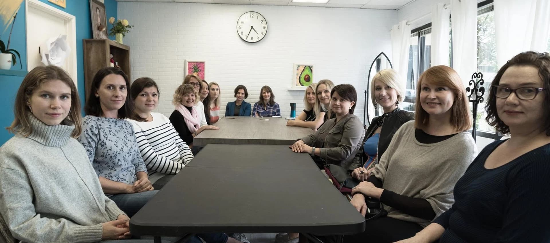 WorkChat Seattle members at a community event